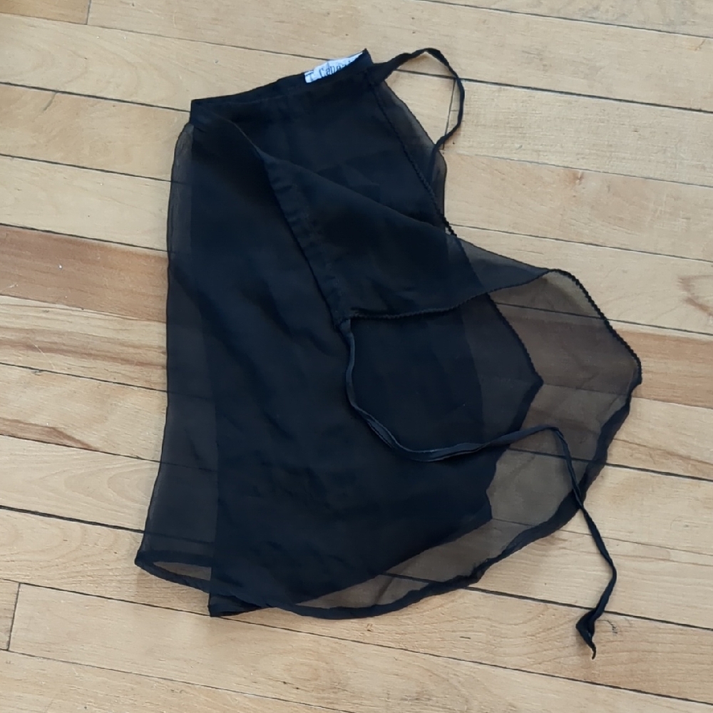Vintage Capezio Black Dance Skirt